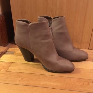 Charlotte Russe Taupe Booties